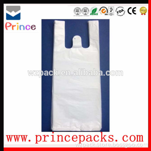 Factory Sale Customized Compostable EPI D2W PLA Corn Starch 100% OXO Biodegradable Plastic T-shirt Bags